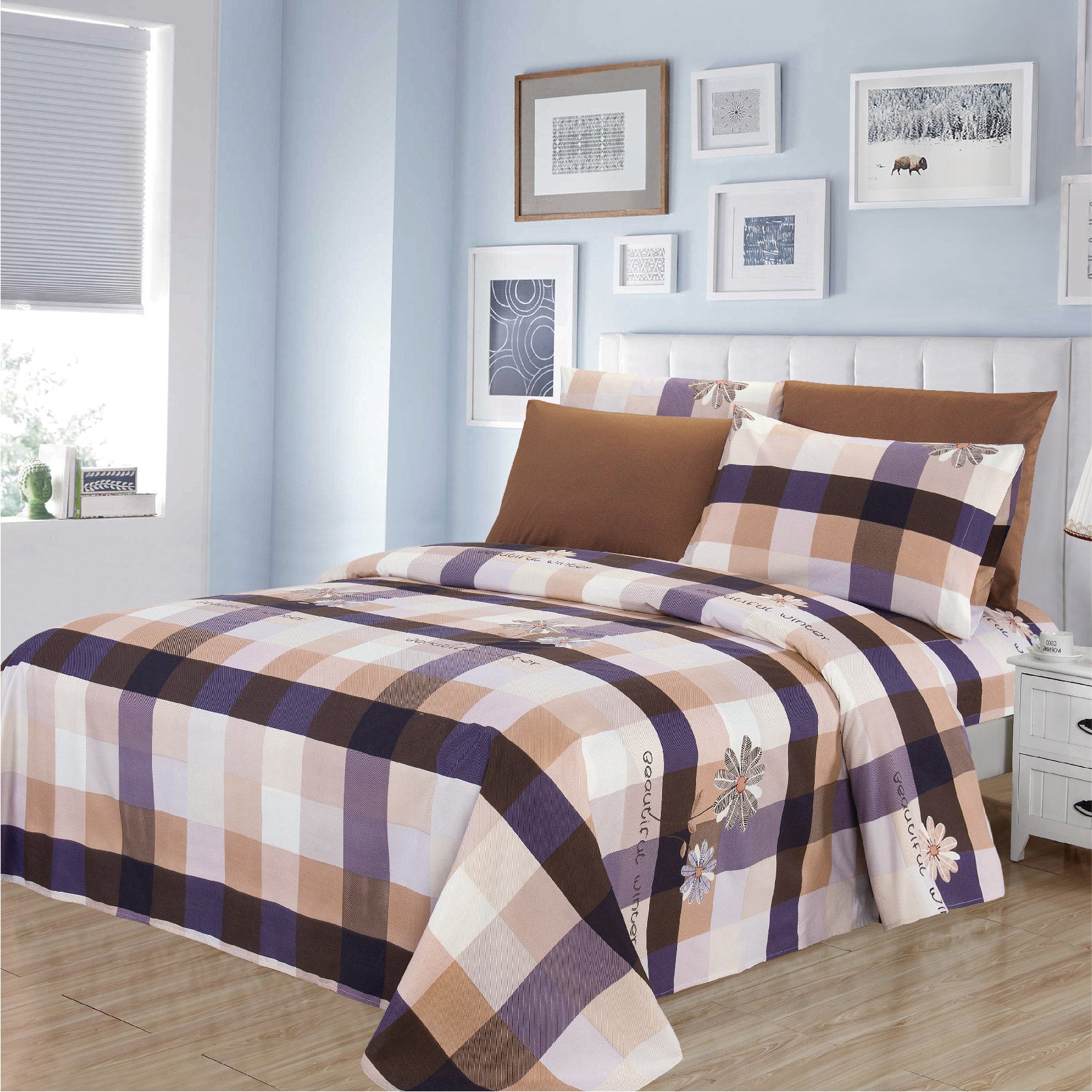 6 Piece Sheet Set Variation Patterns 1072 Lineup Glory Home