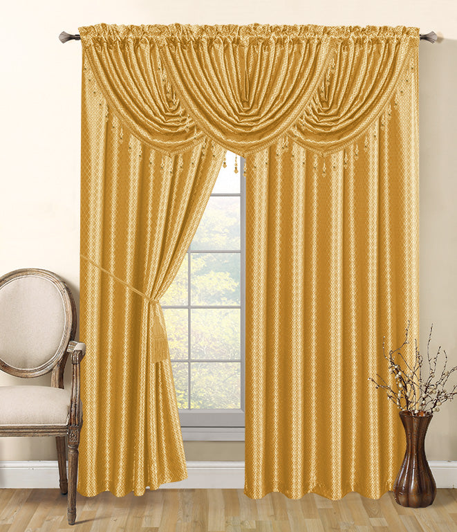 3 sets online of 2 curtains (6 panels total)