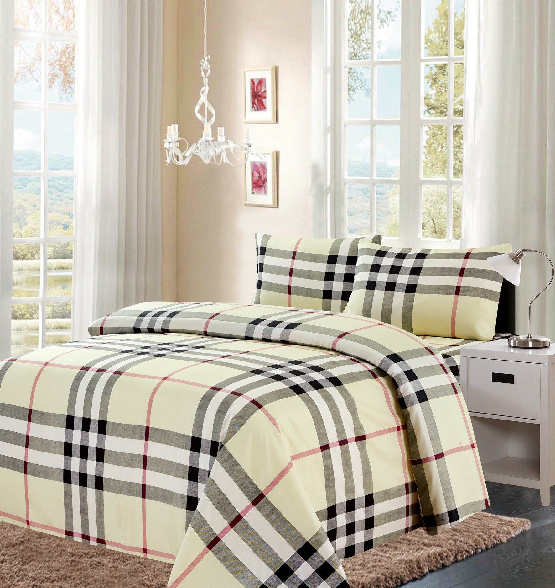 Burberry bed best sale sheets price